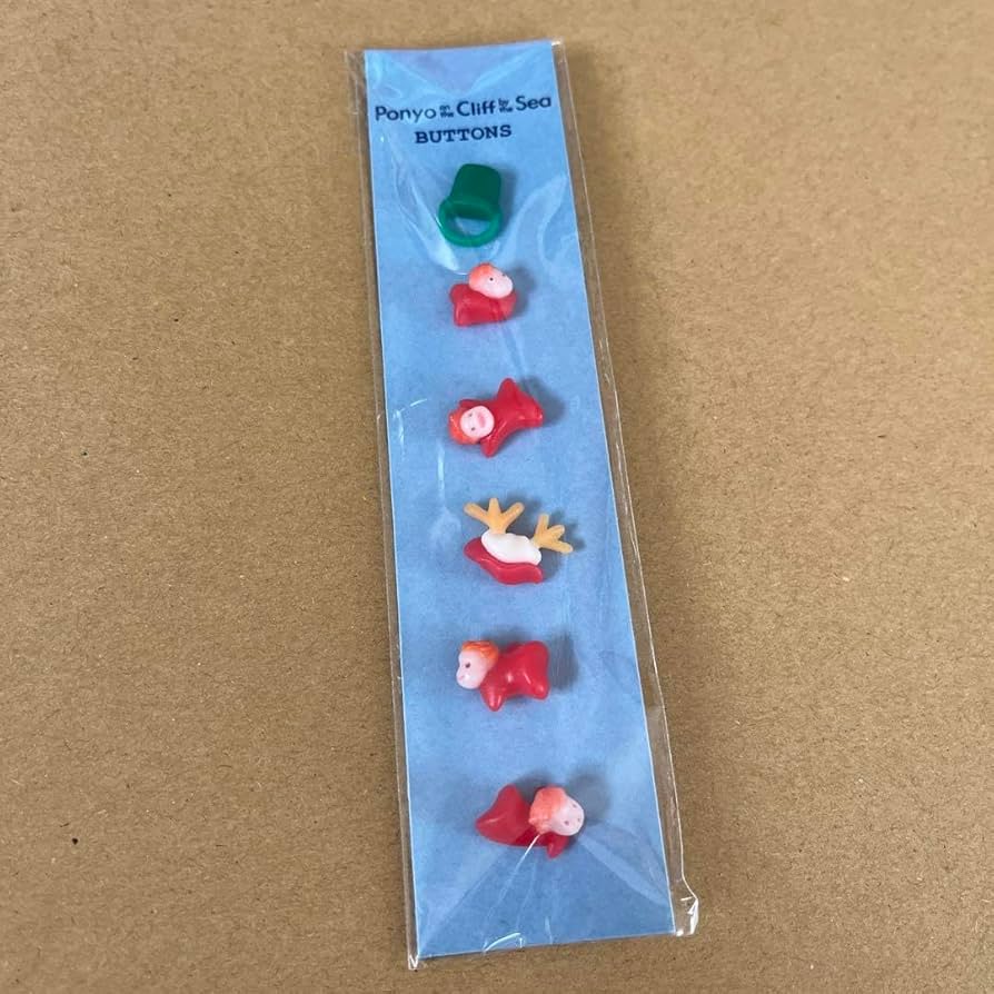 ジブリ　飾りボタン　ジブリパーク三鷹の森美術館　限定 ジブリ 飾りボタン ジブリパーク三鷹の森美術館 限定 ROPS RESIN WORKS